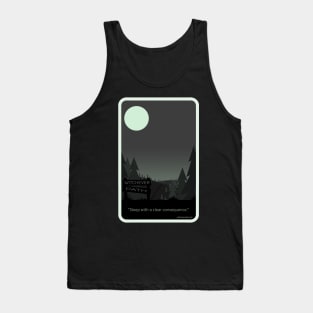 Witchever Path long logo design Tank Top